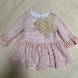 Toddler Pippa & Julie pink lace top